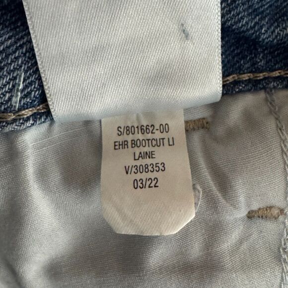 Old Navy 2022 High-Waist Button-Fly Kicker Boot-Cut Off Jeans Women's Size 20 - Picture 5 of 7